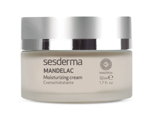 Зволожуючий крем для обличчя із мигдальною кислотою Sesderma Mandelac Moisturizing Cream, 50 мл
