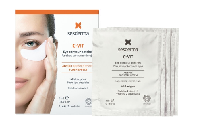 Патчи вокруг глаз Sesderma C-Vit Eye Contour Patches, 5 шт