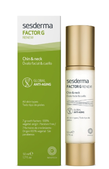 Омолоджуючий крем для обличчя з факторами росту Sesderma Factor G Renew, 50 мл