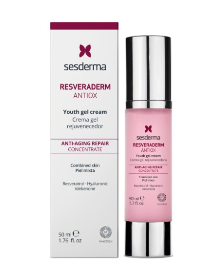 Концентрований омолоджуючий крем Sesderma Resveraderm Antiox Cream, 50 мл