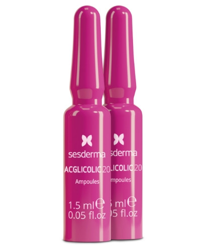 Зволожуючі ампули з гліколевою кислотою Sesderma Acglicolic 20 Moisturizing Ampoules, 10х1.5 мл