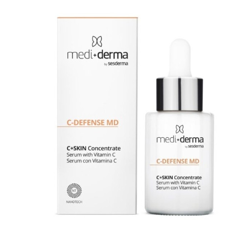 Ліпосомальна ревіталізуюча сироватка з вітаміном С Мediderma liposomal serum revitalising, 30 мл