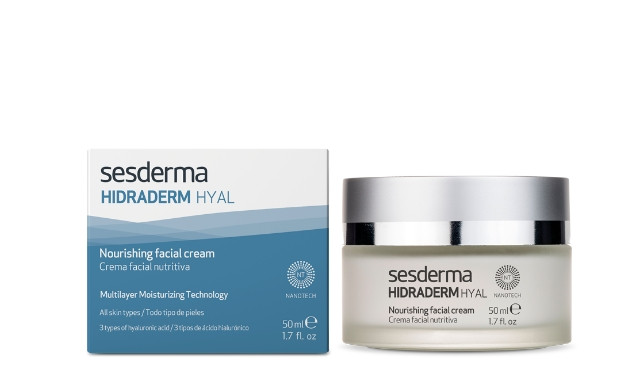 Питательный крем для лица Sesderma Hidraderm Hyal Nourishing Facial Сream, 50 мл