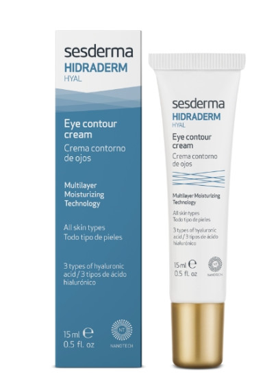Крем-контур вокруг глаз Sesderma Hydraderm Hyal Eye Contour Cream, 15 мл