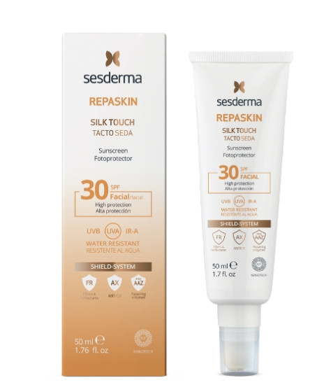 Солнцезащитный крем для лица Sesderma Repaskin Silk Touch SPF 30, 50 мл