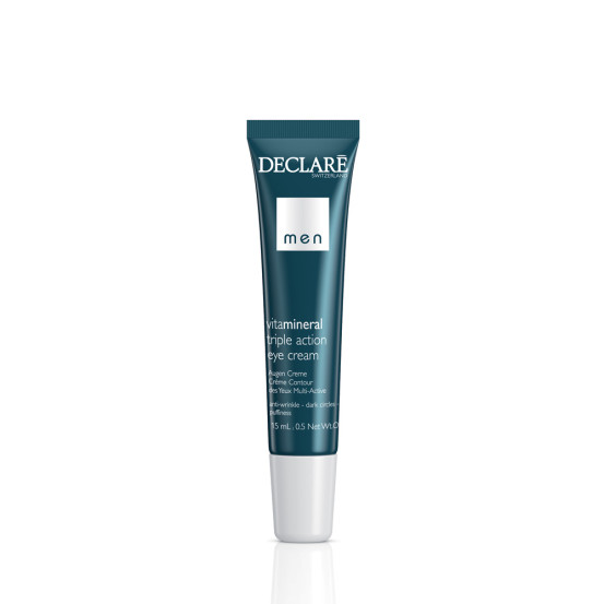 Крем для зони навколо очей потрійної дії Declare Triple Action Eye Cream anti-wrinkle, 15 мл