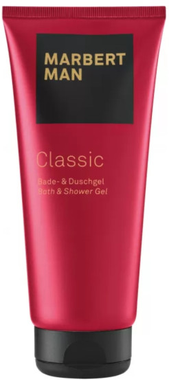 Гель для ванны и душа Marbert Man Classic Bath & Shower Gel, 200 мл