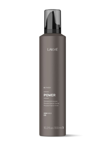 Піна для укладання волосся з сильною фіксацією Lakme K.FINISH POWER STRONG HOLD MOUSSE, 300 мл