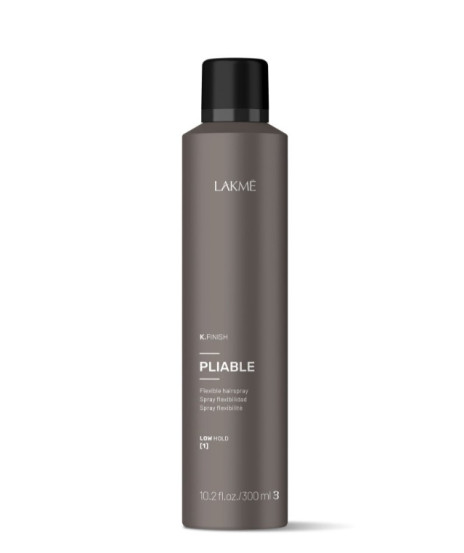 Лак для волосся з еластичною фіксацією Lakme K.FINISH PLIABLE FLEXIBLE HOLD HAIRSPRAY, 300 мл