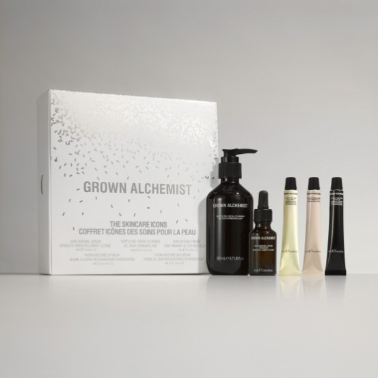 Ідеальний набір фаворитів для обличчя Grown Alchemist The Skincare Icons Holiday Kit