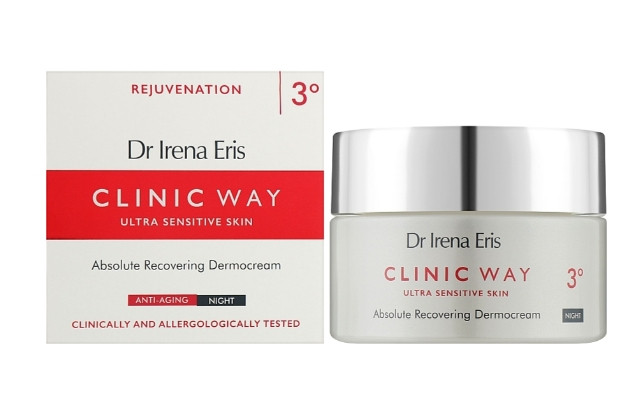 Нічний крем «Фітогормональне омолодження» Dr. Irena Clinic Way 3° 50+ Phytohormonal Rejuvenation, 50 мл