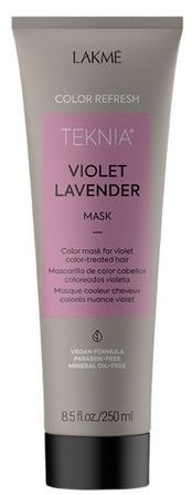Маска для обновления цвета фиолетовых оттенков волос Lakme Teknia Color Refresh Violet Lavender Mask, 250 мл