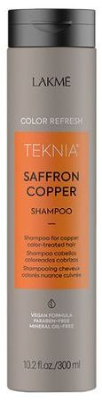 Шампунь для оновлення кольору мідних відтінків волосся Lakme Teknia Color Refresh Saffron Copper Shampoo, 300 мл
