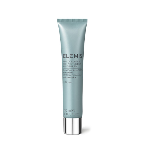 Сонцезахисний крем-флюїд Про-Колаген SPF50 ELEMIS Pro-Collagen Skin Protection Fluid SPF50, 40 мл