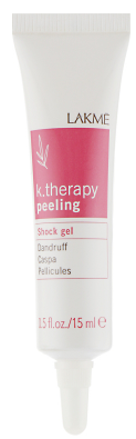 Гель интенсивного воздействия против перхоти Lakme K.Therapy Peeling Shock Gel, 15 мл