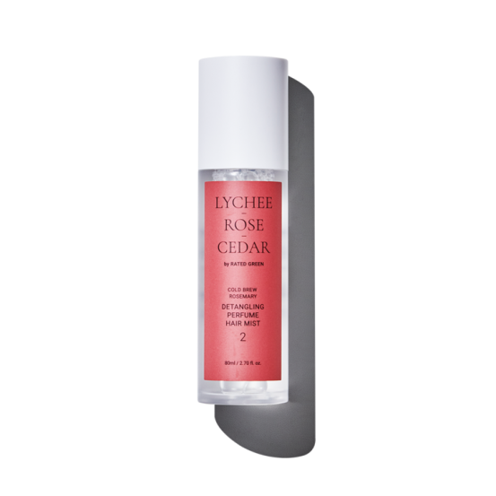 Парфюмированный мист для волос 3 (пион-кокос-сандал) Rated Green Detangling Perfume Hair Mist-3 Peony-Coconut-Sandal, 80 мл