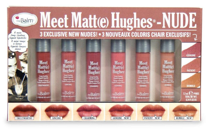 Мини набор жидких матовых помад The Balm Meet Matte Mini Kit 8