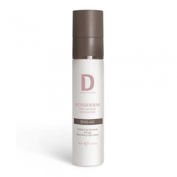 Питательный антивозрастной крем для чувствительной кожи Sensi Age Nourishing Face cream DERMOPHISIOLOGIQUE, 50 мл