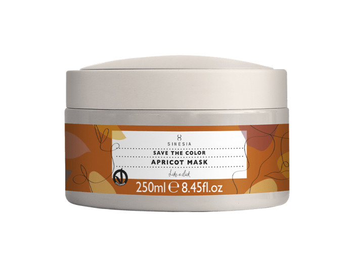 Живильна тонувальна маска абрикос Sinesia Save The Color, 250 мл