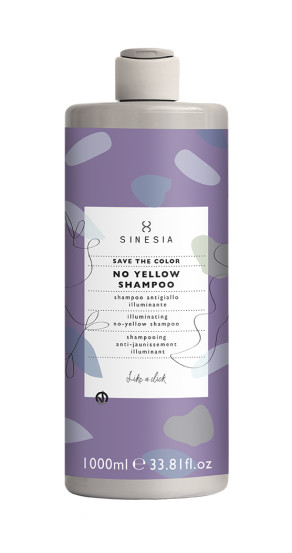 Шампунь від жовтизни з ефектом блиску Sinesia Save The Color, 1000 мл