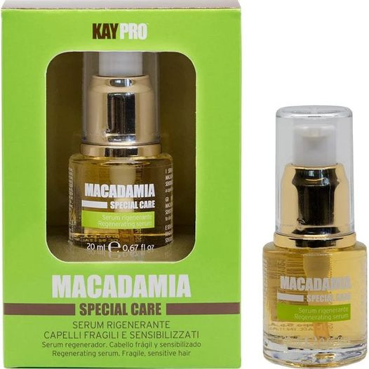 Сироватка з олією макадамії для ламкого волосся KayPro Macadamia, 20 мл
