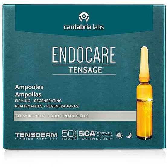 Регенерирующие лифтинговые ампулы  Cantabria Labs Endocare Tonsage Ampules, 10x2 мл