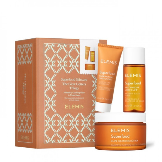 Набір Суперфуд Тріо Здорова шкіра ELEMIS Superfood The Glow-Getters Trilogy Gift Set