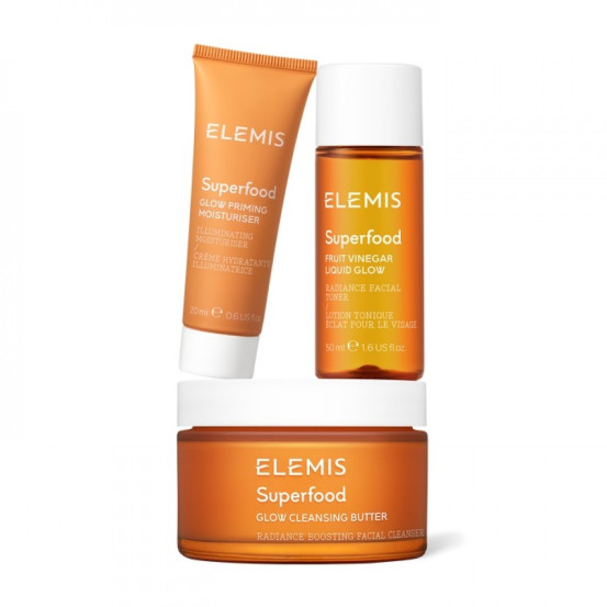 Набір Суперфуд Тріо Здорова шкіра ELEMIS Superfood The Glow-Getters Trilogy Gift Set