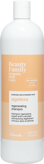 Восстановительный шампунь для поврежденных и ослабленных волос Nook BEAUTY FAMILY AGELESS, 1000 мл