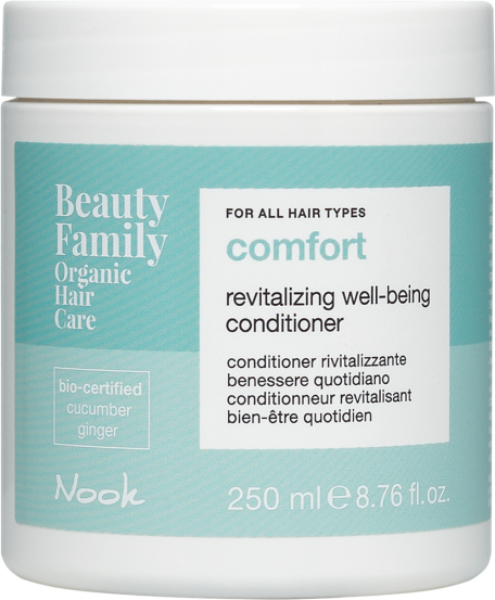 Оздоровительный кондиционер для всех типов волос Nook BEAUTY FAMILY COMFORT, 250 мл