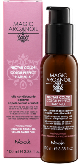 Молочко-силер для фарбованого волосся Nook MAGIC ARGANOIL Nectar Color 100 мл