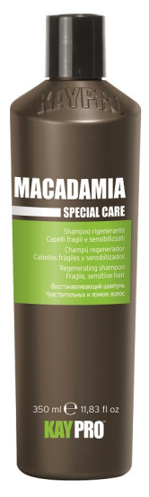 Шампунь з олією макадамії для ламкого волосся KayPro Macadamia, 350 мл