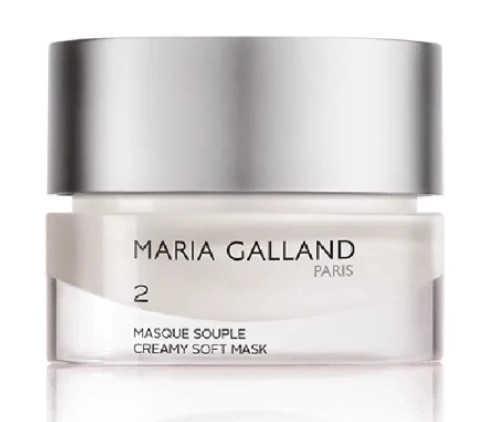 Глубоко очищающая маска для ровного цвета лица Maria Galland 2 Creamy Soft Mask, 20 мл