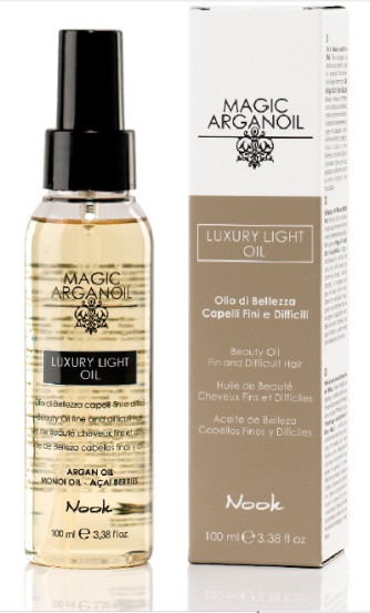 Масло для тонких и поврежденных волос Nook Magic Arganoil Luxury, 100 мл