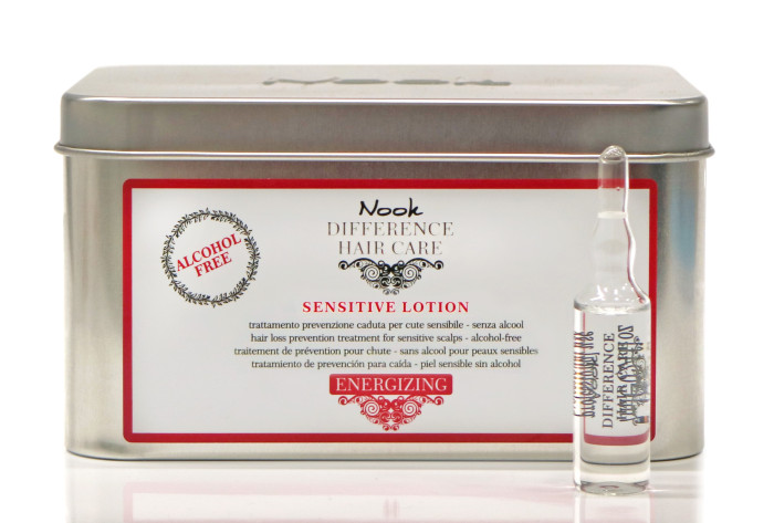 Лосьон против выпадения волос для чувствительной кожи головы Nook DHC Energizing Sensitive Lotion, 12х7 мл