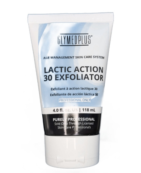 Поверхневий пілінг із молочною кислотою GlyMed Plus Lactic Action 30% Exfoliator, 118 мл