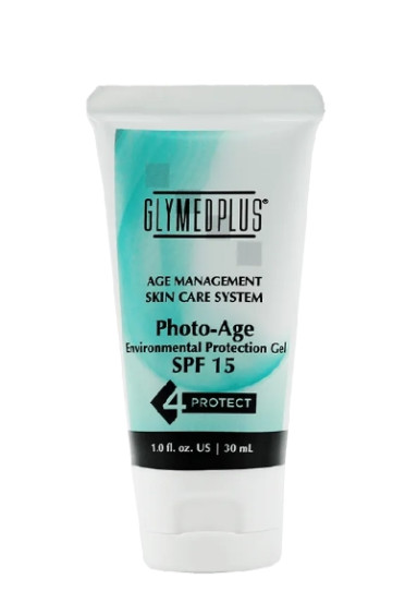 Защитный гель против фотостарения GlyMed Plus Photo-Age Environmental Protection Gel Spf 15, 30 мл