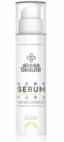 Противовоспалительная успокаивающая сыворотка для кожи с акне Alissa Beauté Pure Skin Acne Serum, 50 мл