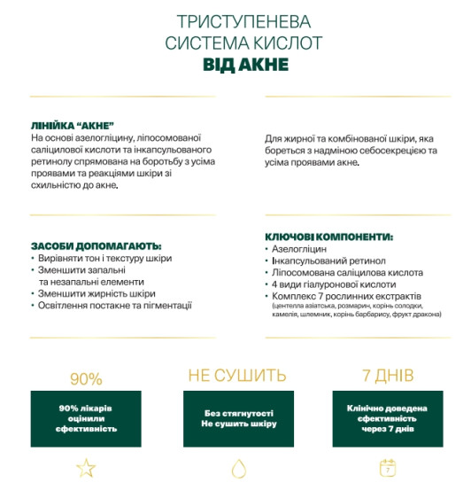 Сыворотка с азелоглицином и салициловой кислотой AG SKIN SERUM Azeloglycine salicylic acid, 30 мл