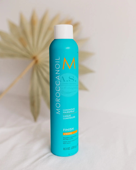 Сяючий лак для волосся сильної фіксації Moroccanoil Luminous Hairspray Strong Finish, 330 мл