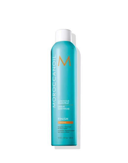 Сяючий лак для волосся сильної фіксації Moroccanoil Luminous Hairspray Strong Finish, 330 мл