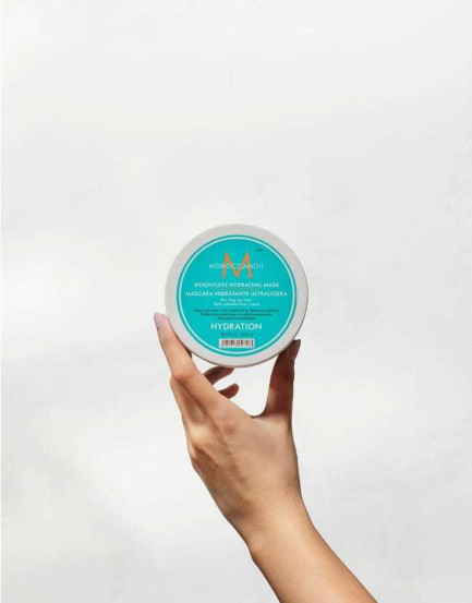 Легка зволожуюча маска для тонкого волосся Moroccanoil Weightless Hydrating Mask, 500 мл
