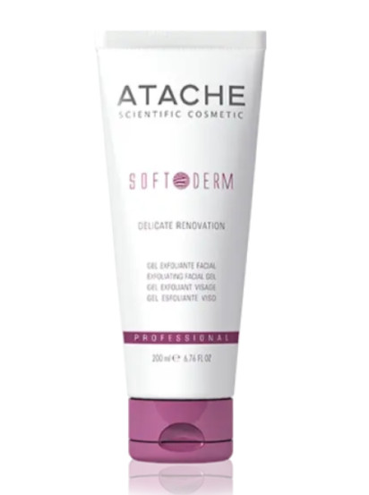 Гель-эксфолиант для мягкой и глубокой очистки Atache Soft Derm Delicate Renovation, 200 мл