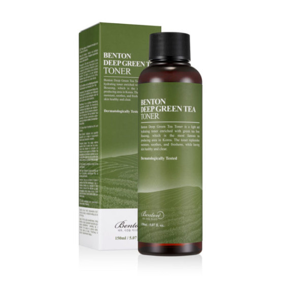 Тонер із Зеленим Чаєм Benton Deep Green Tea Toner, 150 мл