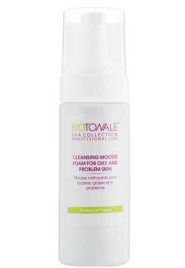 Очищающий мусс-пена для жирной и проблемной кожи Biotonale Cleansing Mousse Foam for Oily and Problem Skin, 200 мл