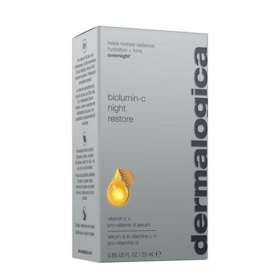 Нічна відновлююча сироватка з вітаміном С Dermalogica Biolumin-C Night Restore, 25 мл