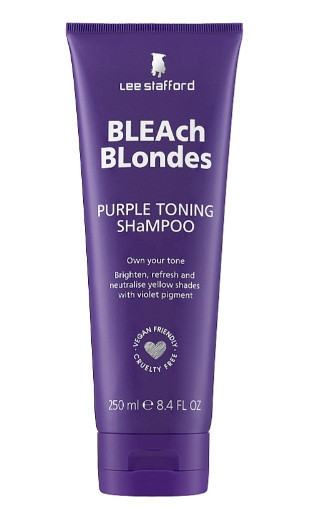 Шампунь для тонирования окрашенных волос Lee Stafford Bleach Blondes Purple Toning Shampoo, 50 мл