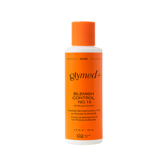 Лосьйон з 10% бензоїл пероксидом GlyMed Plus Blemish Control No. 10 with Benzoyl Peroxide, 118 мл