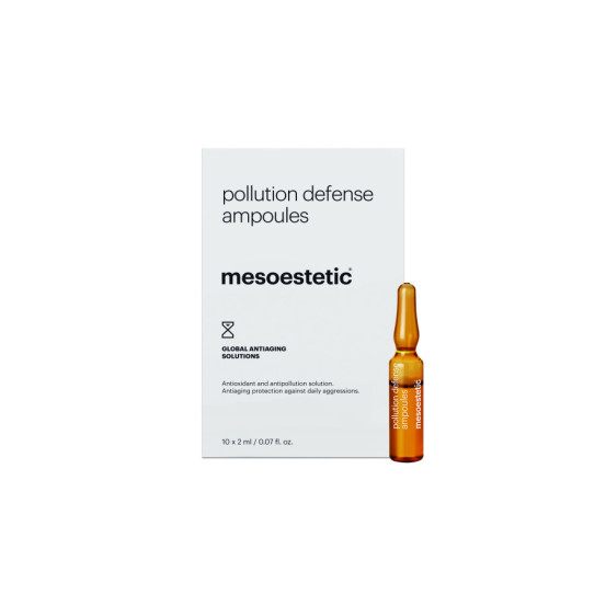 Антиоксидантные ампулы – защита от агрессивных факторов Mesoestetic Home performance Pollution defense ampoules, 10х2 мл