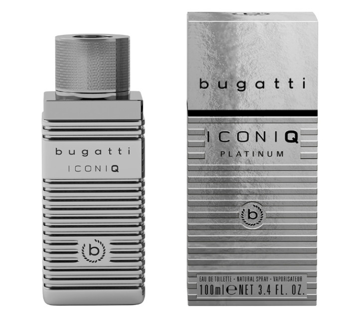 Туалетна вода для чоловіків Bugatti Iconiq Platinum, 100 мл